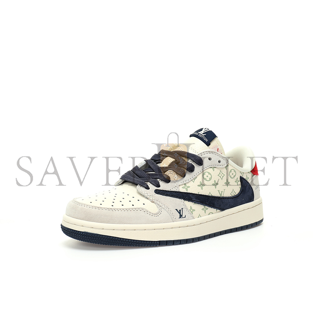 AIR JORDAN 1 LOW OG SP BEIGE NAVY LV MONOGRAM YQ2088-668