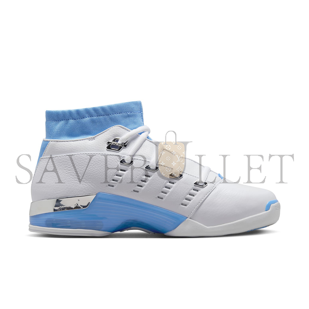 AIR JORDAN 17 OG LOW WHITE CAROLINA 303891-141