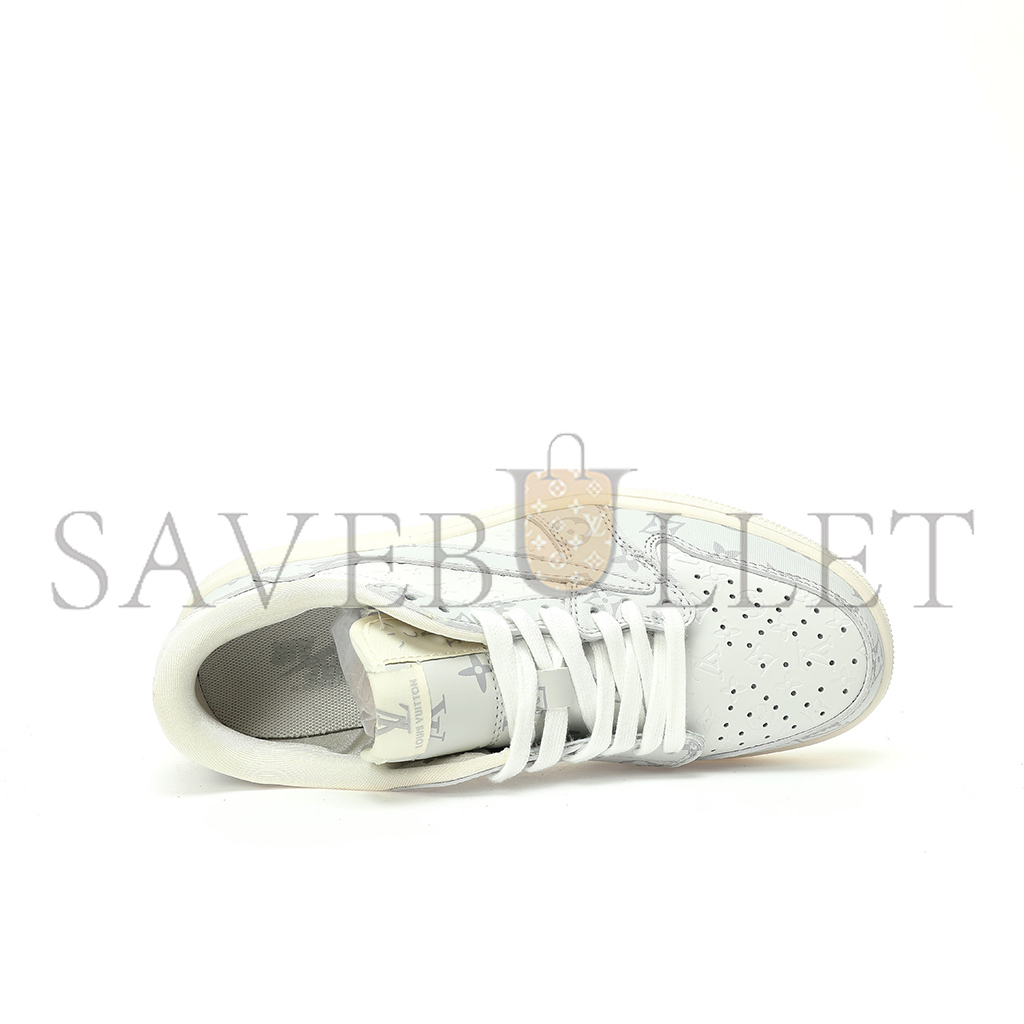 AIR JORDAN 1 LOW OG SP WHITE GREY LV MONOGRAM LX1988-500