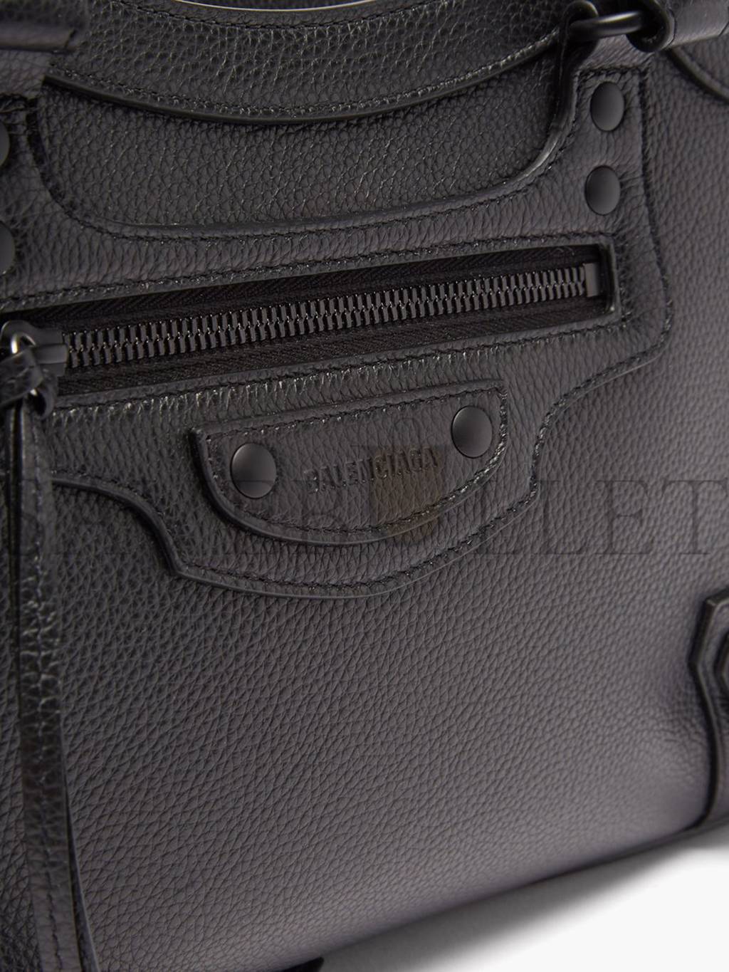 BALENCIAGA BLACK NEO CLASSIC CITY SMALL LEATHER BAG  MATCHESFASHION US (33*20.5*14.5cm)