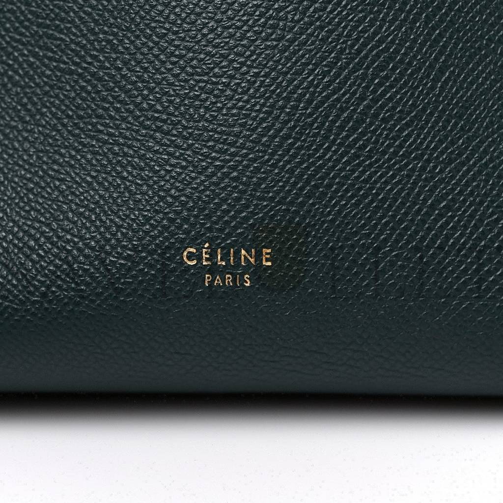 CELINE GRAINED CALFSKIN MINI BELT BAG AMAZONE (28*22*17cm)